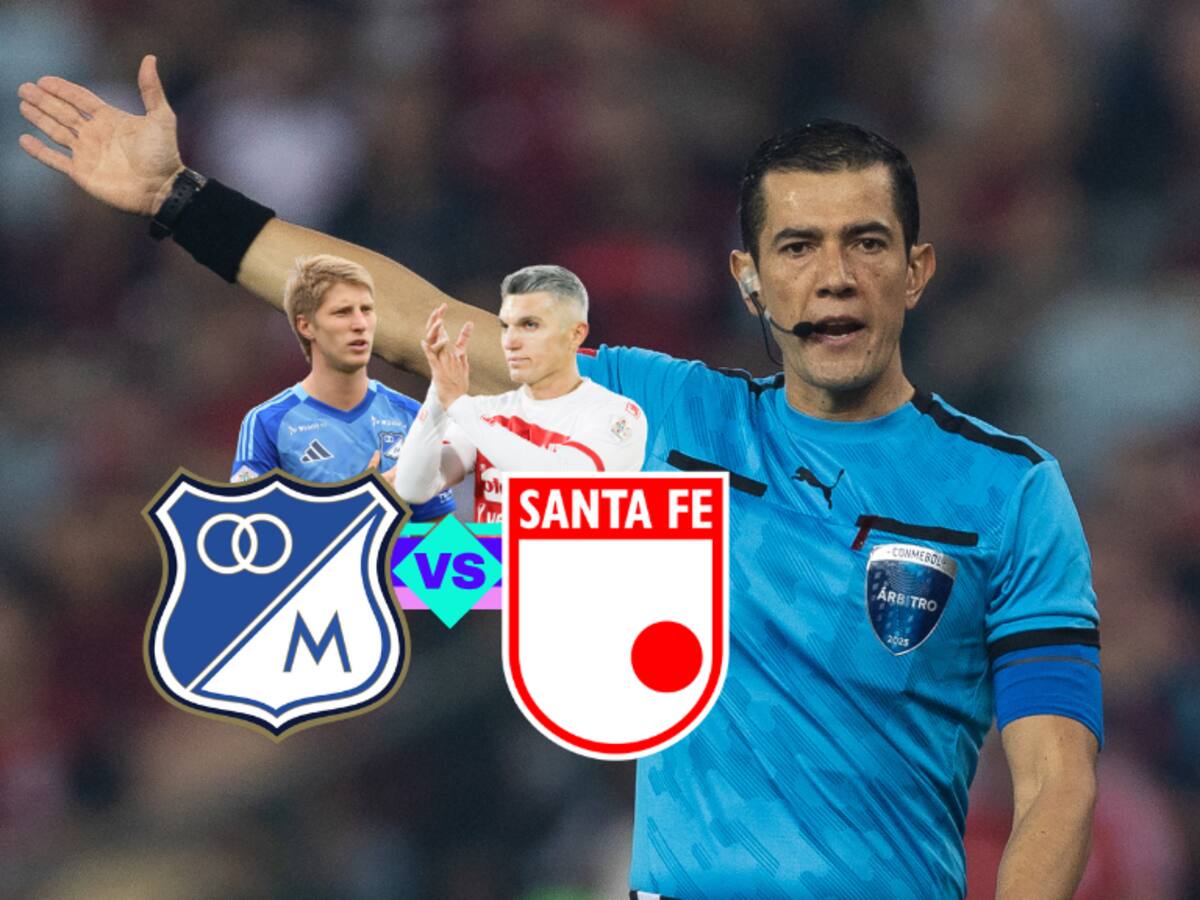 Así le ha ido a Andrés Rojas dirigiendo los clásicos Millonarios vs Santa Fe por Liga Colombiana