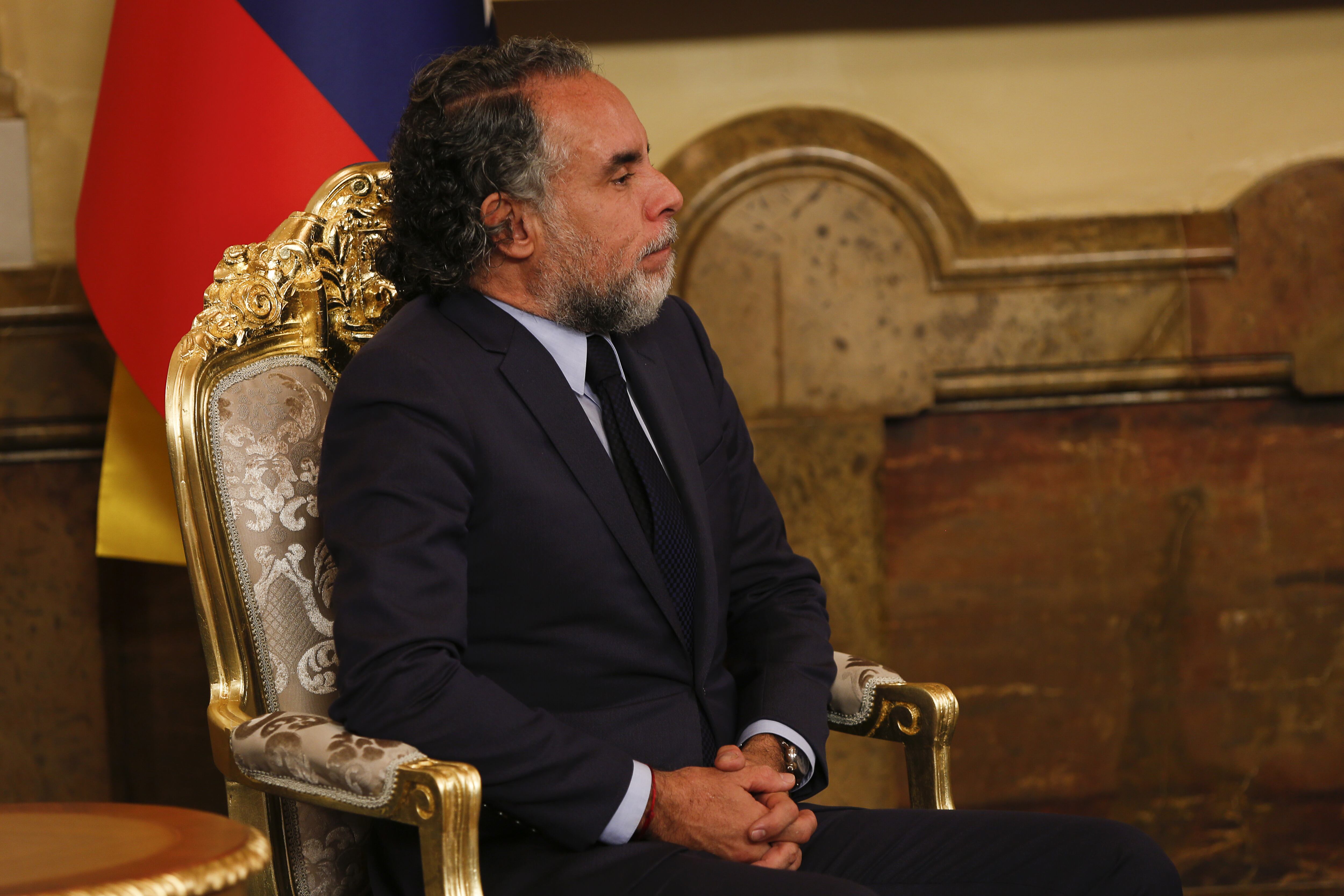 Armando Benedetti, embajador de Colombia en Venezuela: Foto: Pedro Rances Mattey/Anadolu Agency via Getty Images