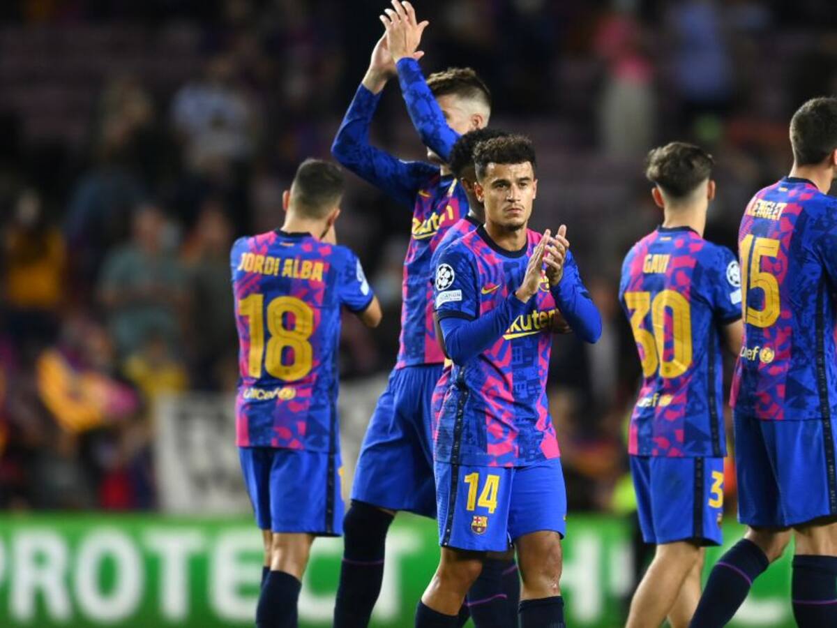 Barcelona sigue sin gustar, pero consigue su primera victoria en Champions