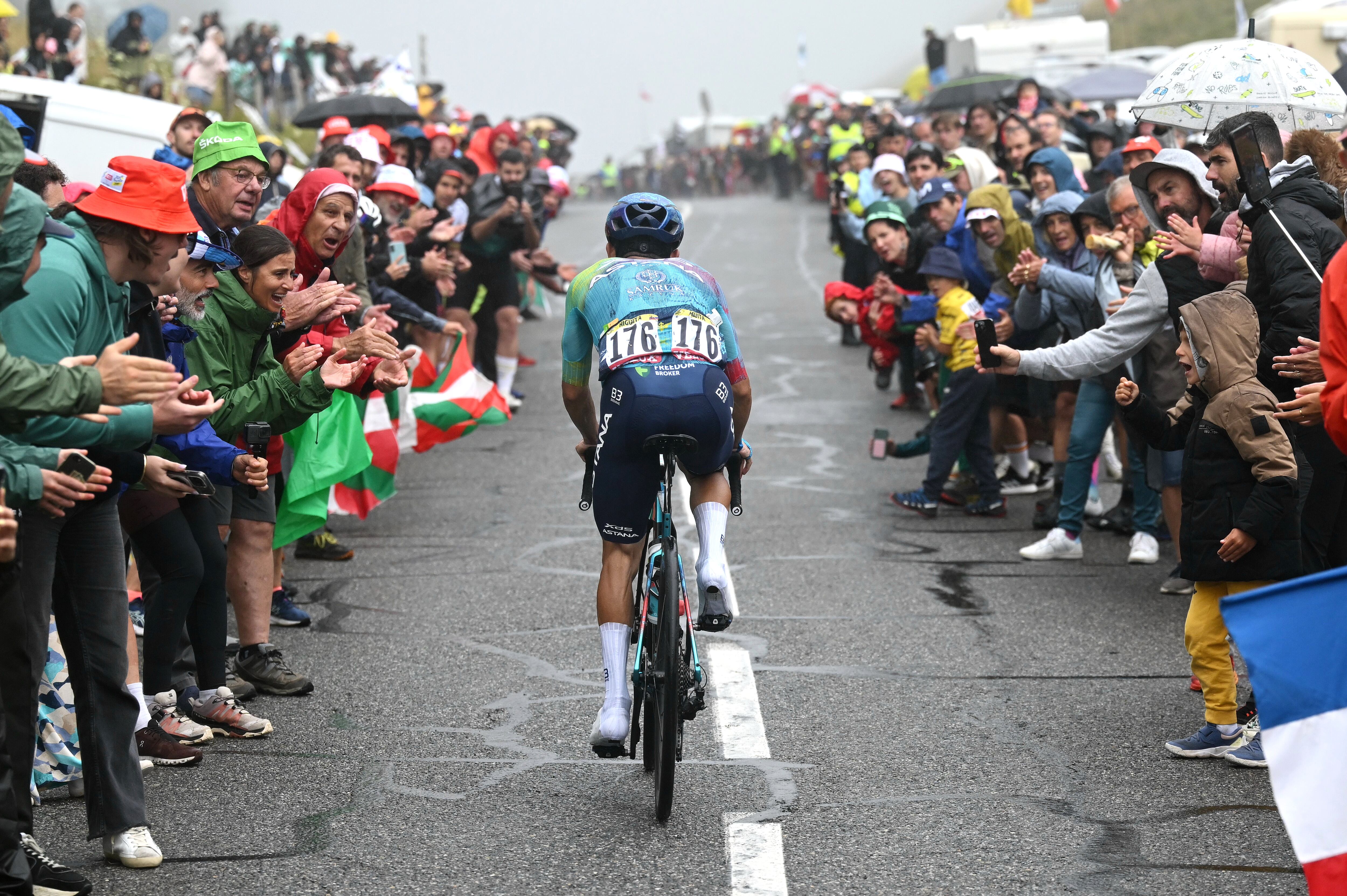 Sergio Higuita, el mejor colombiano en la clasificación general del Tour de Francia 2025. (Photo by Tim de Waele/Getty Images)