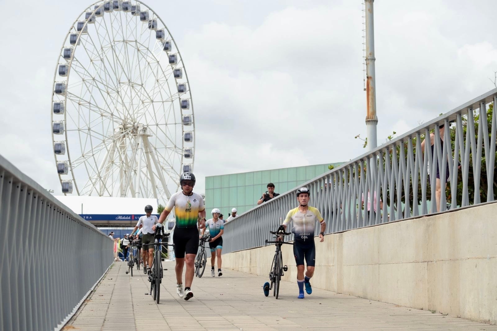 La competencia se desarrolló con un recorrido de 113 kilómetros / Foto: Alcaldía de Barranquilla.
