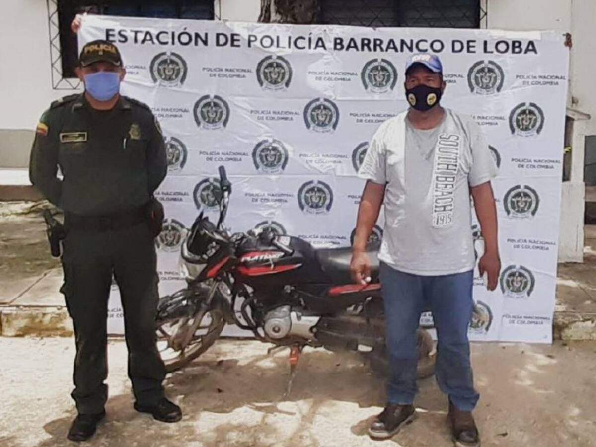 Policía evitó robo de dos motocicletas en Magangué, Bolívar