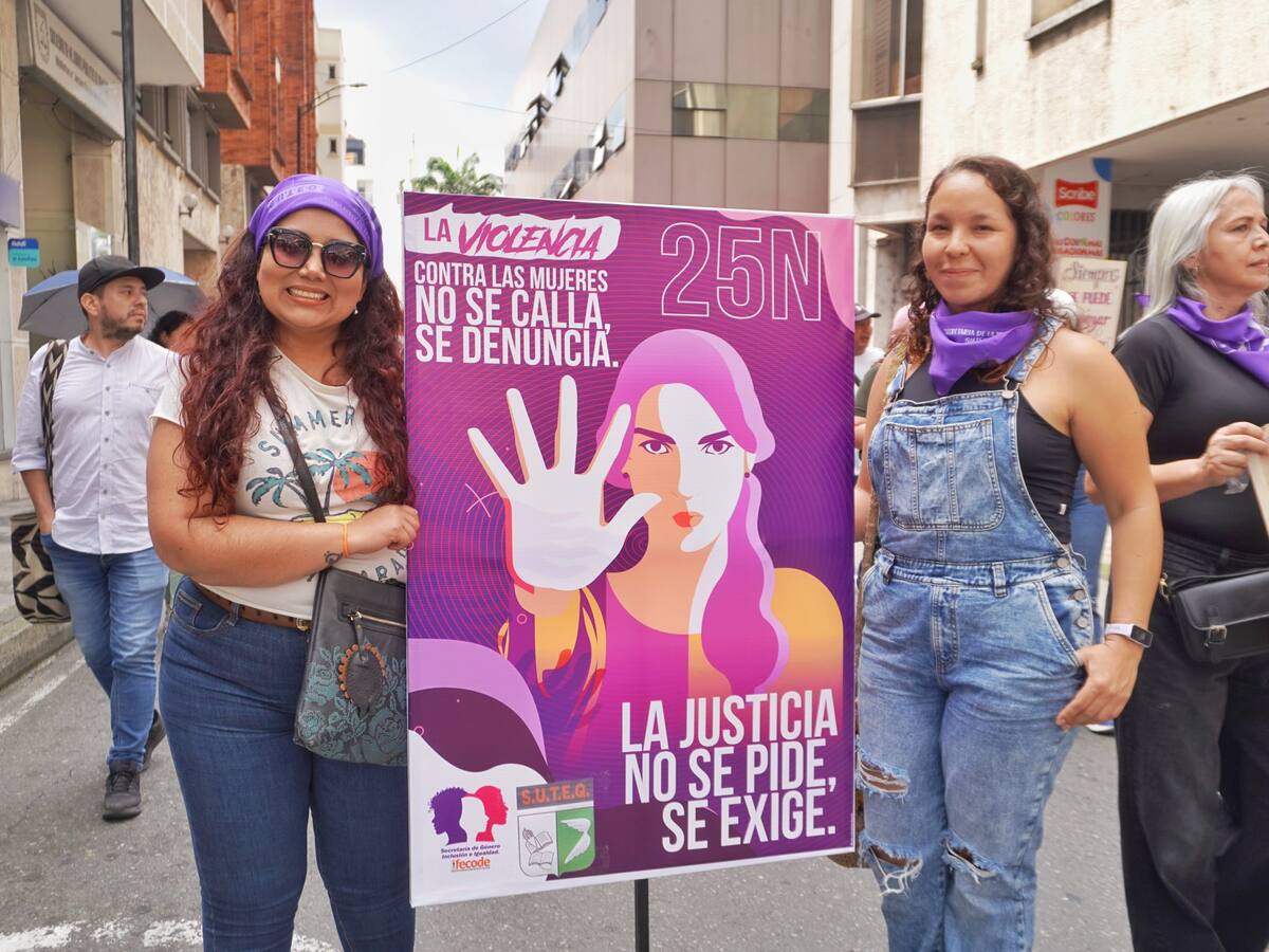 La violencia contra la mujer no se calla, se denuncia y la justicia no se pide, se exige: Mujeres