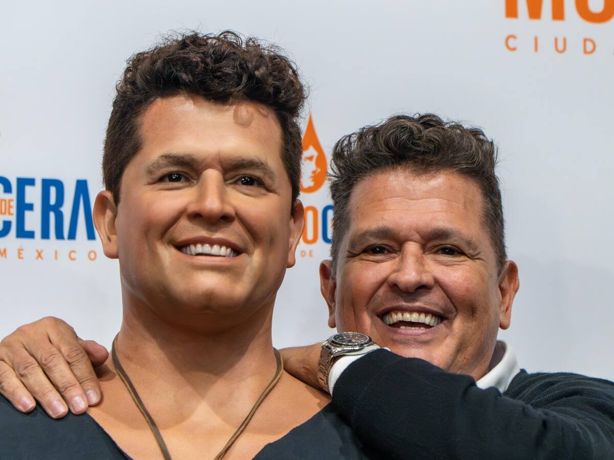 Carlos Vives fue inmortalizado con una figura en el museo de cera de la ciudad de México