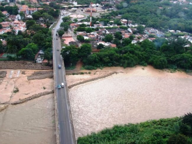 Puente San Rafael sobre el río Pamplonita. / Foto: Archivo.