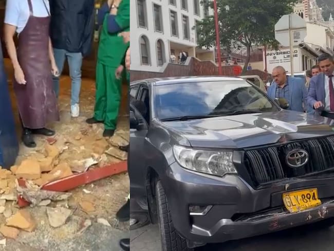 Camioneta de congresista del Centro Democrático atropelló a peatón y destruyó local