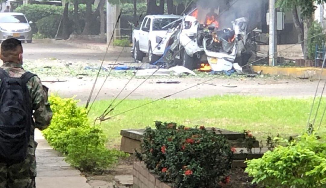 Las disidencias armadas se adjudicaron el atentado contra la unidad militar.