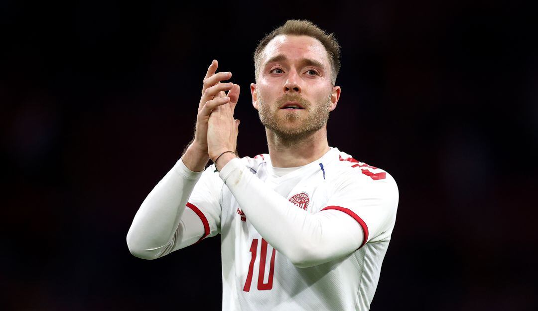 Christian Eriksen, futbolista de la selección de Dinamarca