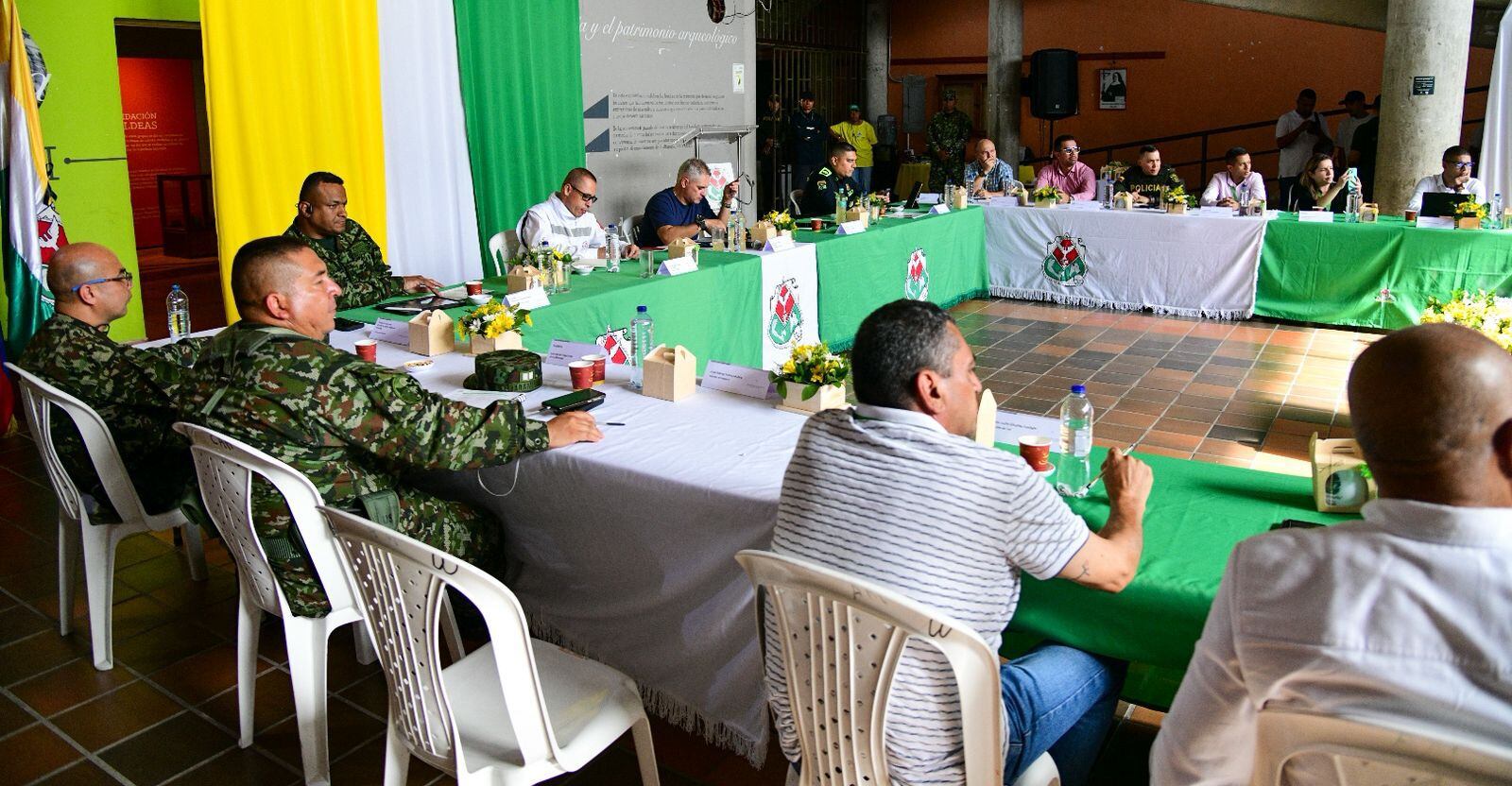 Consejo de seguridad en Amalfi- foto gobernación de Antioquia