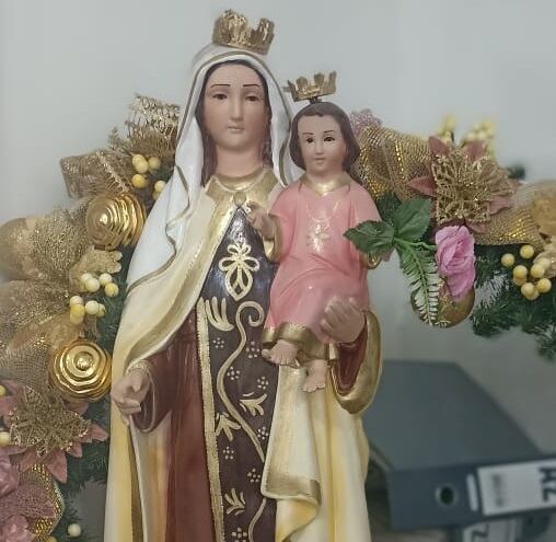 Protesta por La Virgen del Carmen
