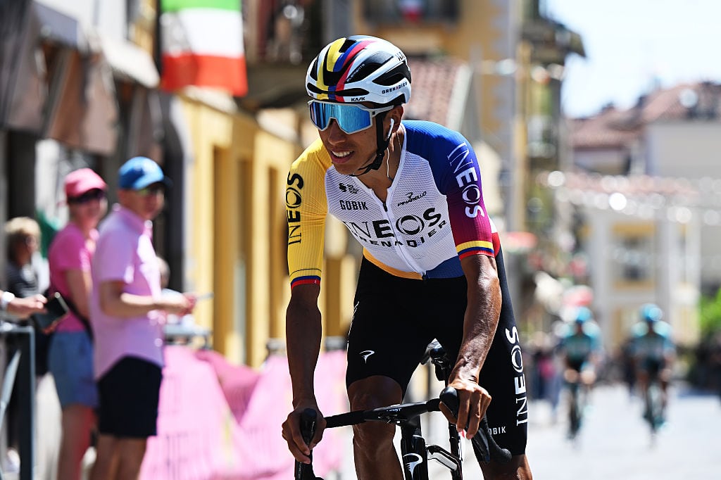 Egan Bernal ciclista colombiano de  INEOS Grenadiers / Dario Belingheri/ Getty Images
