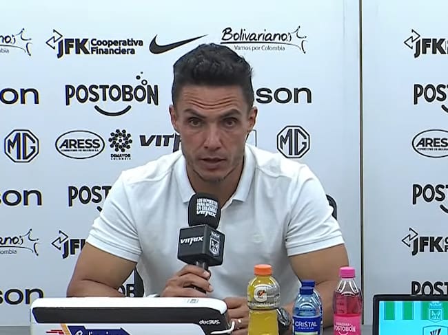 Lucas Gonzáles, entrenador de Nacional / Captura de pantalla Dimayor