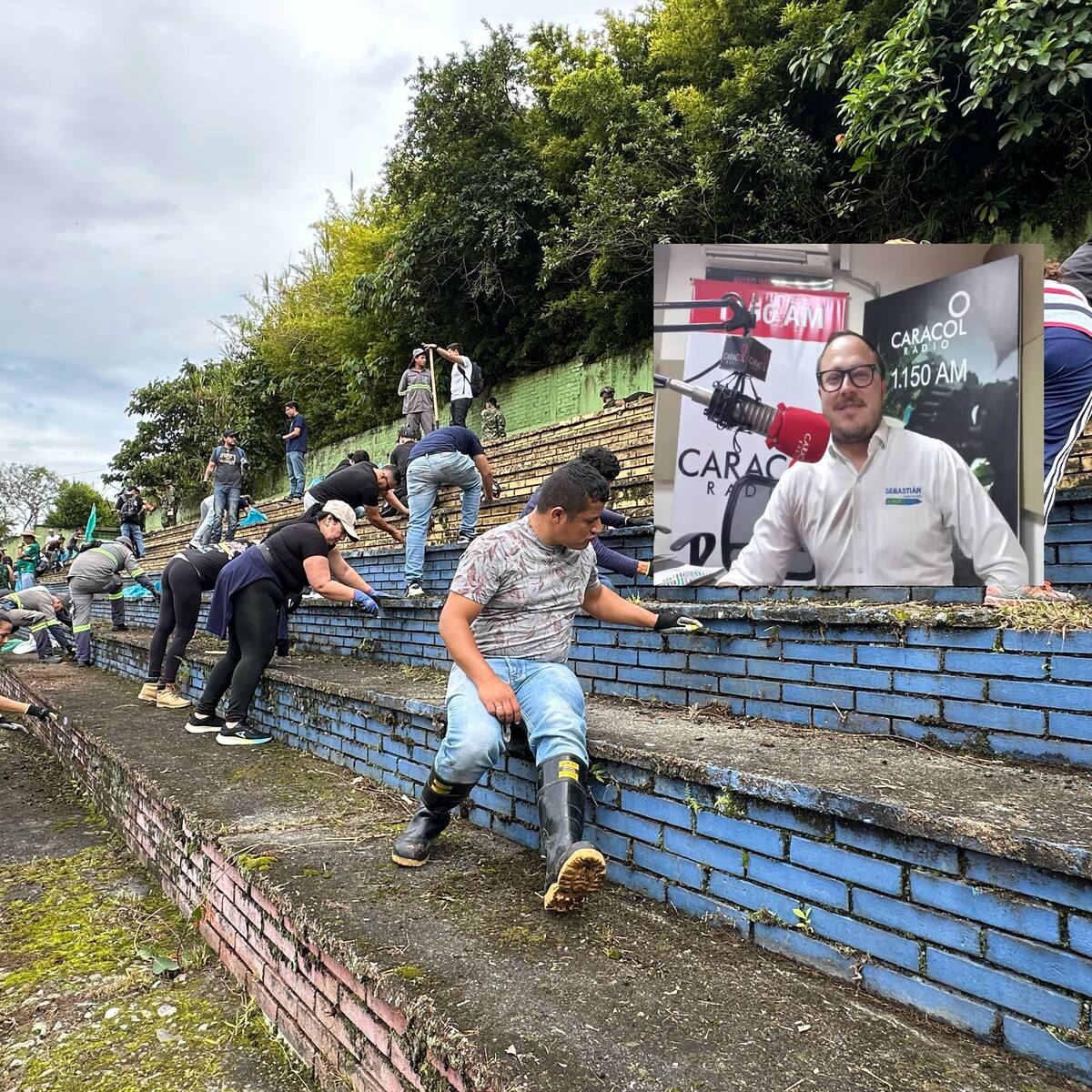 ¿Cómo va la recuperación del estadio de Calarcá en el Quindío? Sebastián Ramos alcalde responde