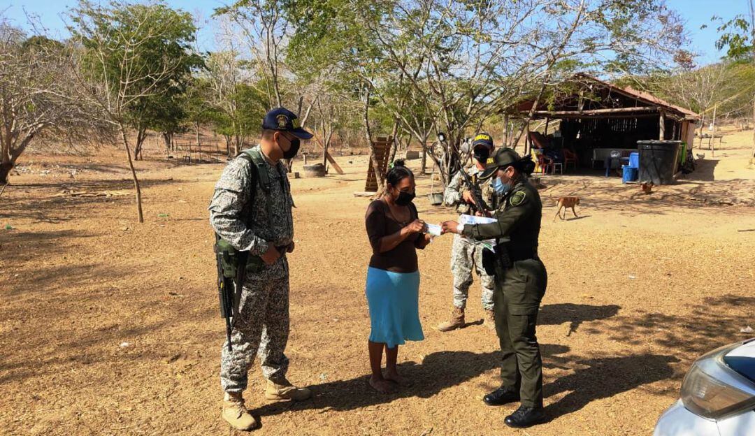 Continúa promoción de las estrategias "patrulla en casa" y "abre tus ojos" en Bolívar