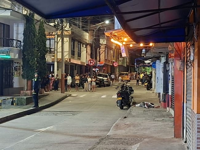 Triple homicidio en Pereira en disputar por el tráfico de drogas (foto: fuentes)