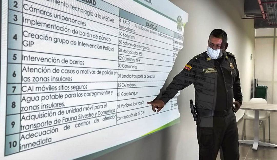 Los recursos serán para la adquisición de equipos que ayuden a preservar la seguridad ciudadana en Cartagena