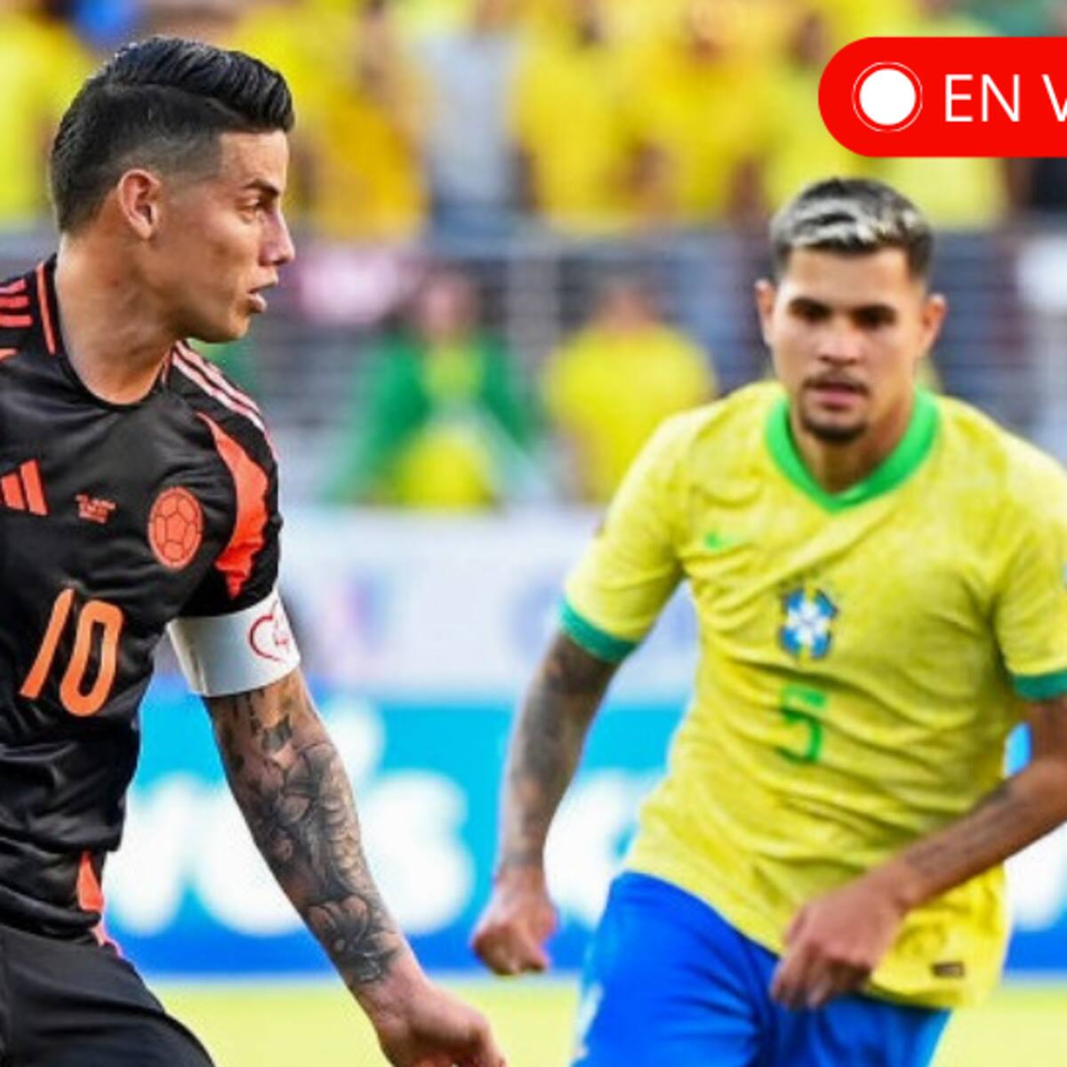 Reviva el minuto a minuto de Brasil vs. Colombia por Eliminatorias