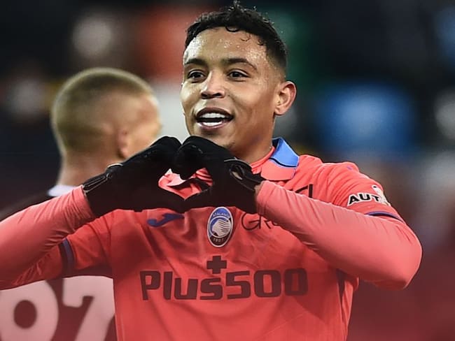 Luis Fernando Muriel acumula cuatro goles marcados con Atalanta en esta temporada.