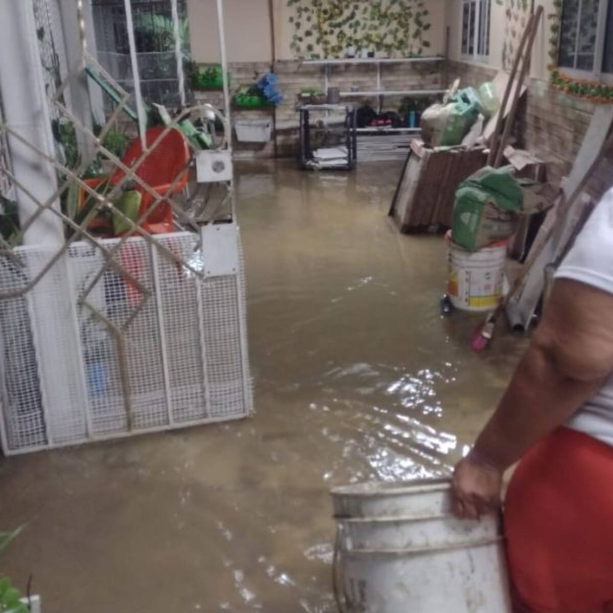 Inundaciones al menos en 10 barrios del municipio de Malambo