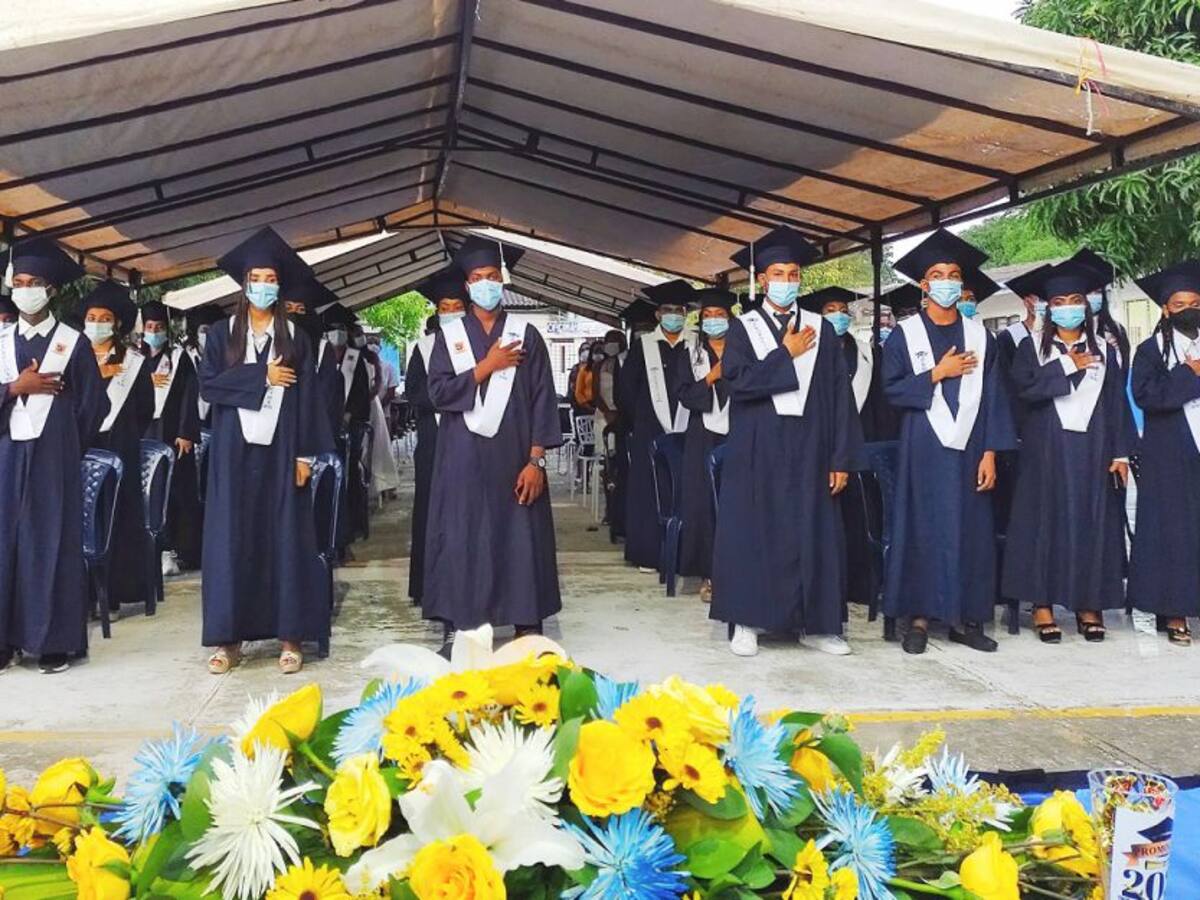 I.E. Técnica Agropecuaria graduó a 183 bachilleres en Clemencia, Bolívar