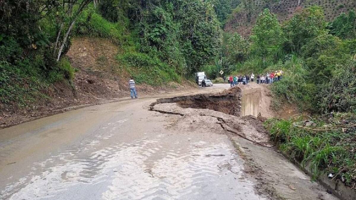 Varias emergencias por lluvias se han registrado en el norte de Caldas
