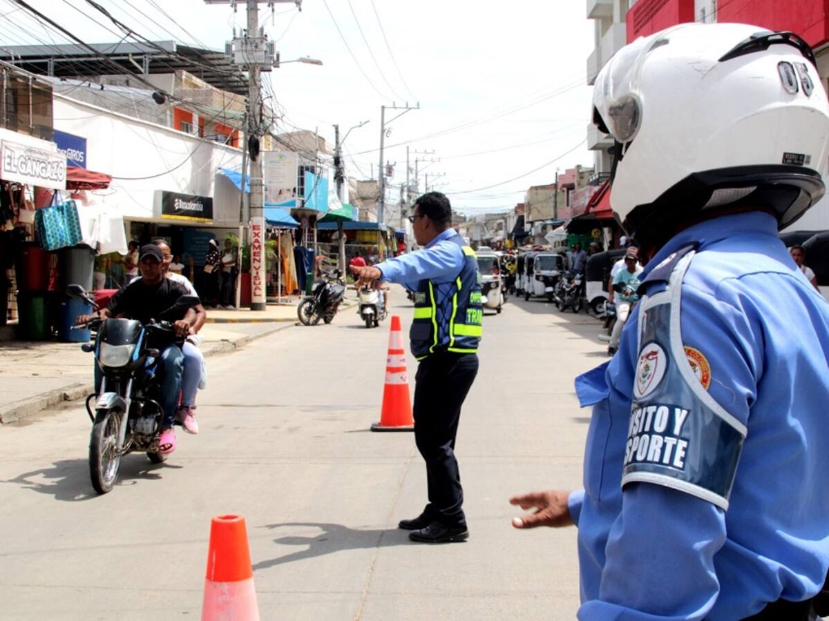 Alcaldía de Turbaco adelantó campaña de seguridad vial en Avenida Pastrana