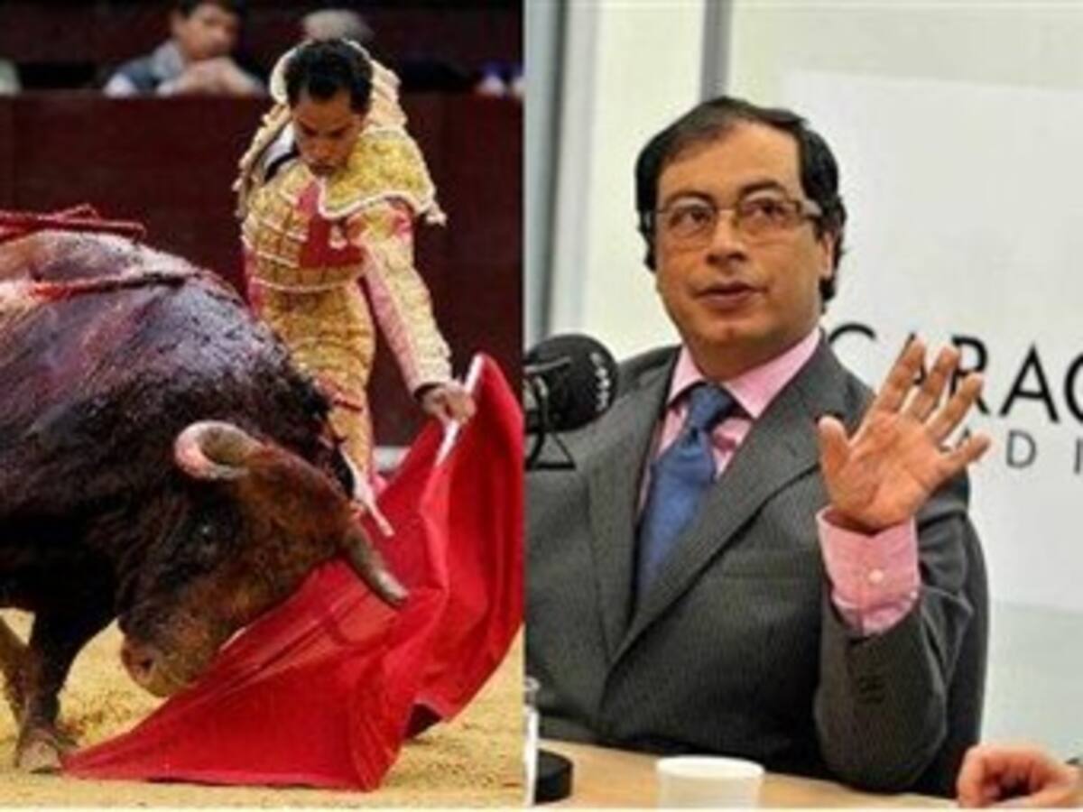 Alcalde Petro advirtió que de no dialogar tendría que actuar sobre las corridas de toros