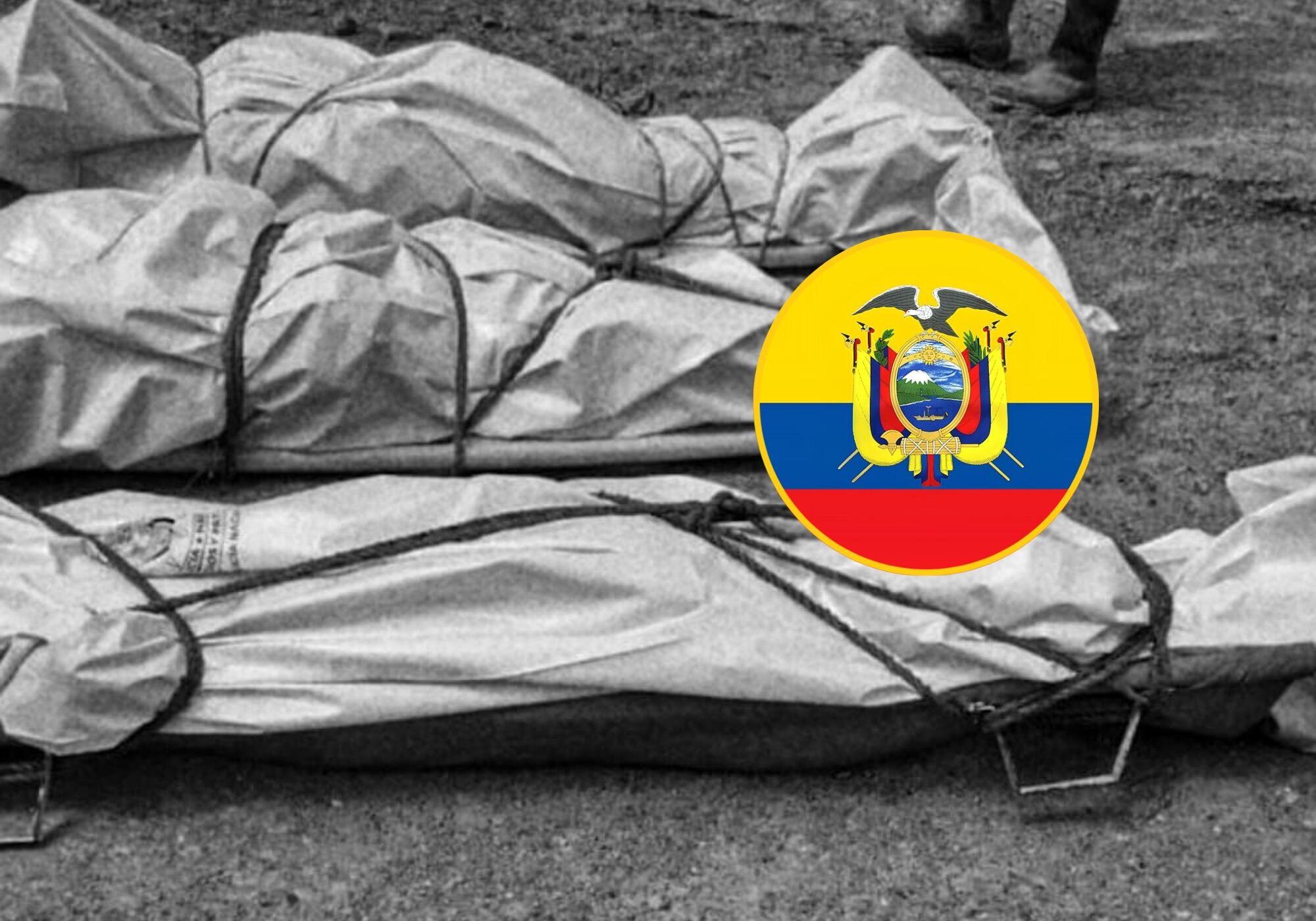 14 muertos asesinados en dos zonas costeras de Ecuador. Foto: Red de apoyo.