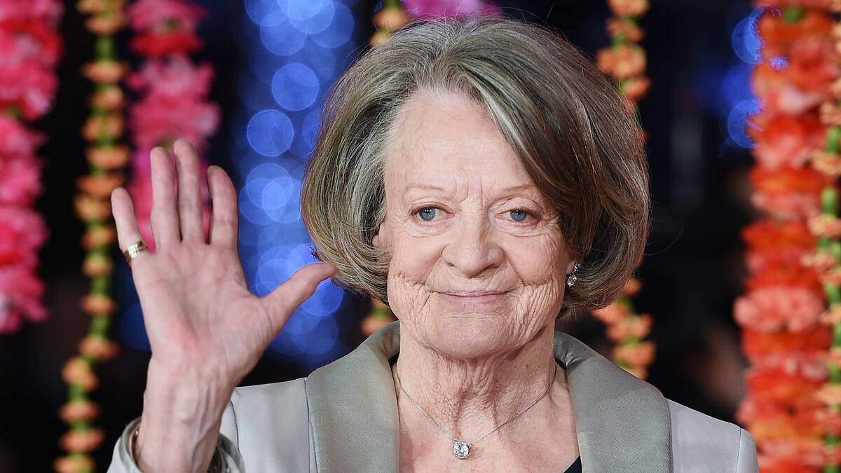 Adiós, profesora McGonagall: falleció a los 89 años la actriz británica Maggie Smith