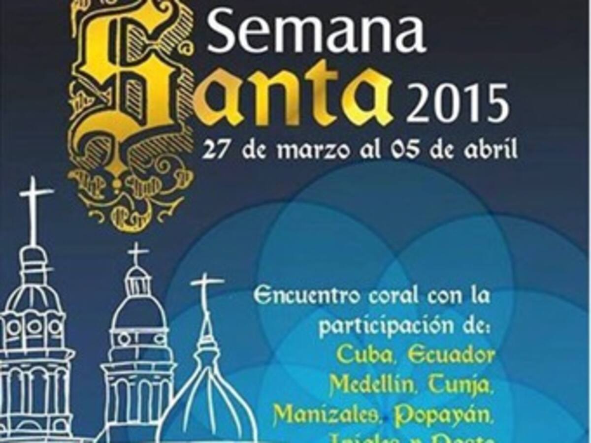 Inicia programación cultural de Semana Santa en Pasto