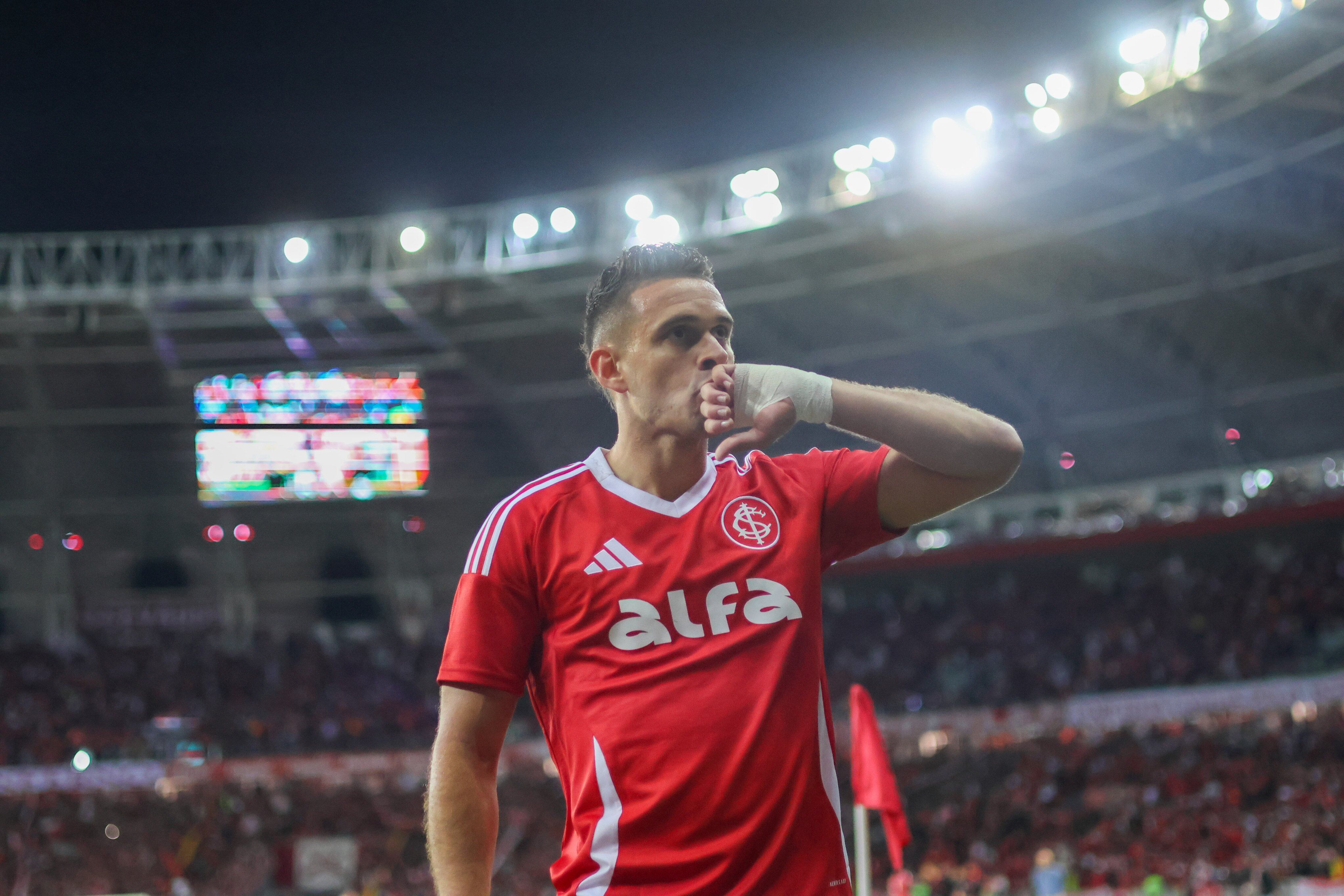 Rafael Santos Borré vuelve a marcar con el Inter de Porto Alegre / @SCInternacional