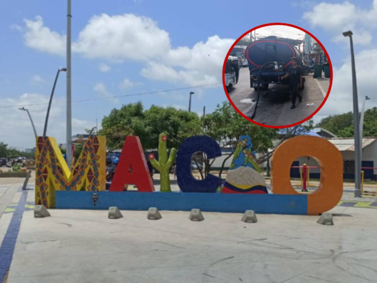 Con carrotanques abastecen de agua a Maicao, por bloqueo hace una semana en el acueducto