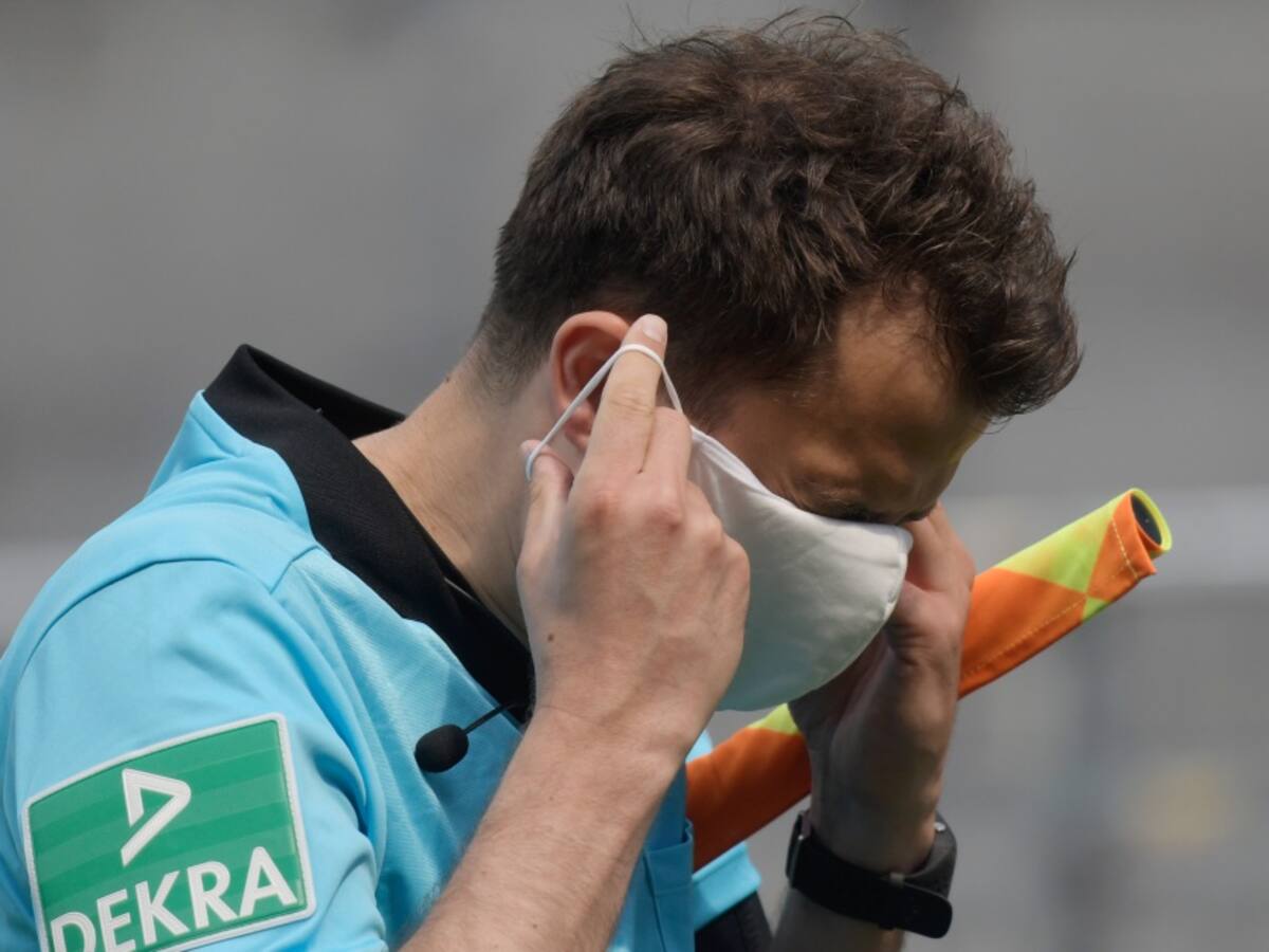 ¿Y el protocolo sanitario de los árbitros colombianos para cuándo?