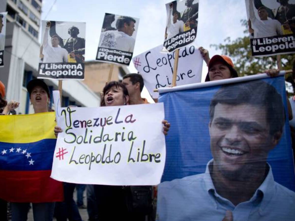 Venezuela está conmocionada por condena a Leopoldo López
