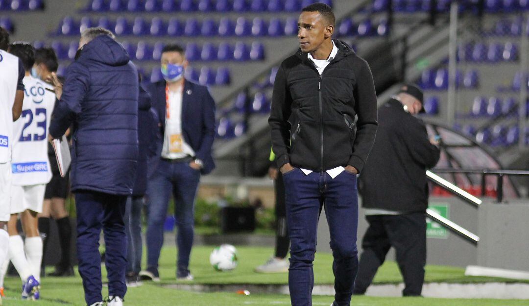 Luis Amaranto Perea como técnico del Junior en 2021