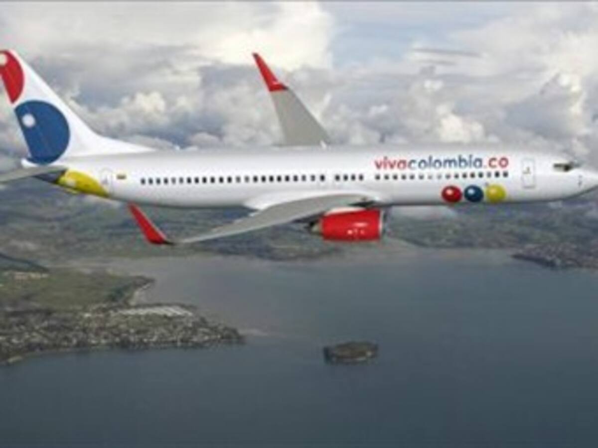 La aerolínea Viva Colombia incrementará sus frecuencias a la Costa Atlántica