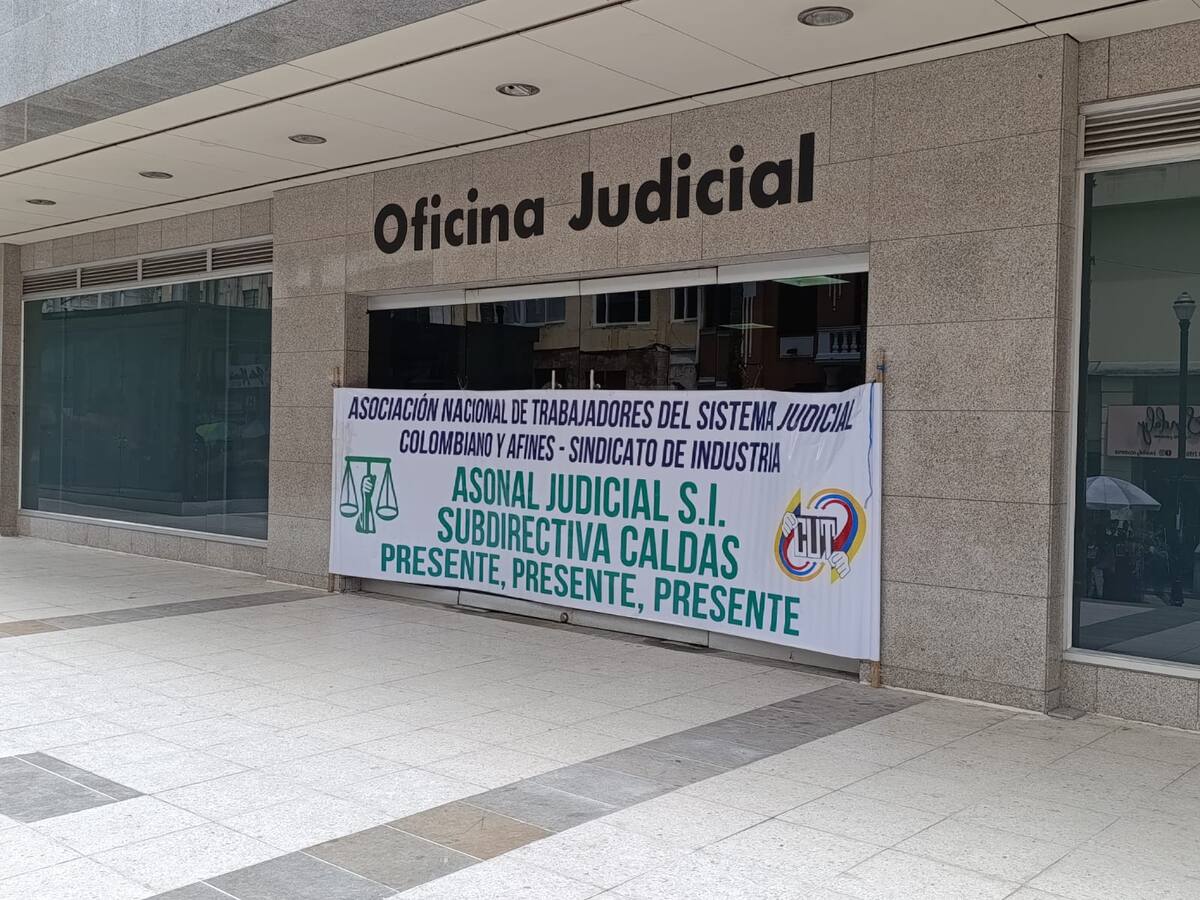 Hoy se define si más de 800 empleados de la rama judicial entran a paro en Caldas