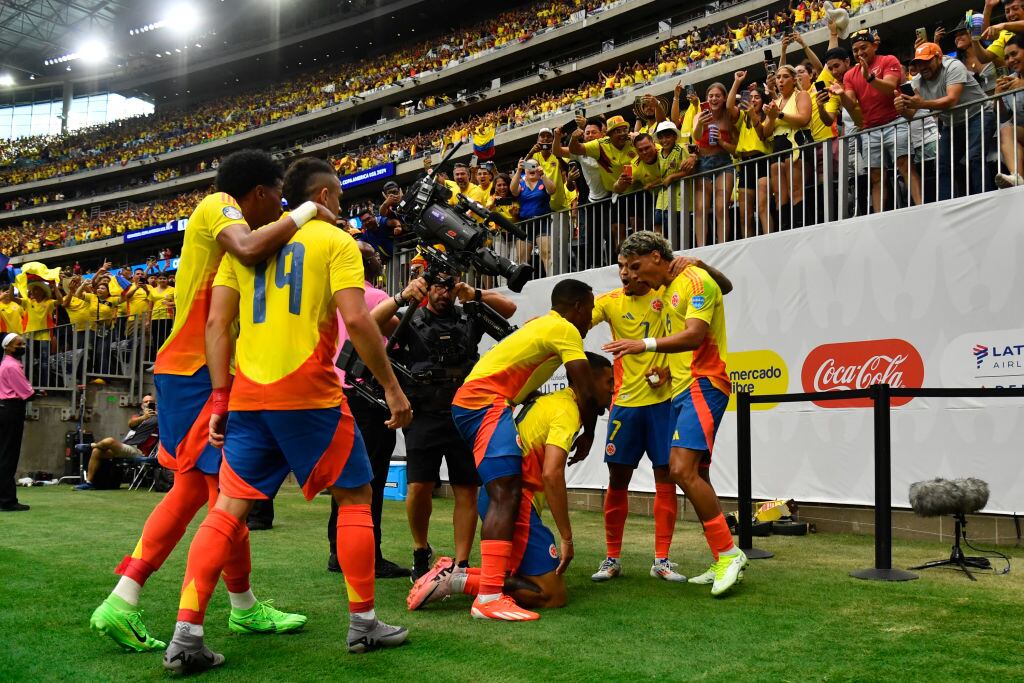 Colombia vs Paraguay. Foto: Getty Images.