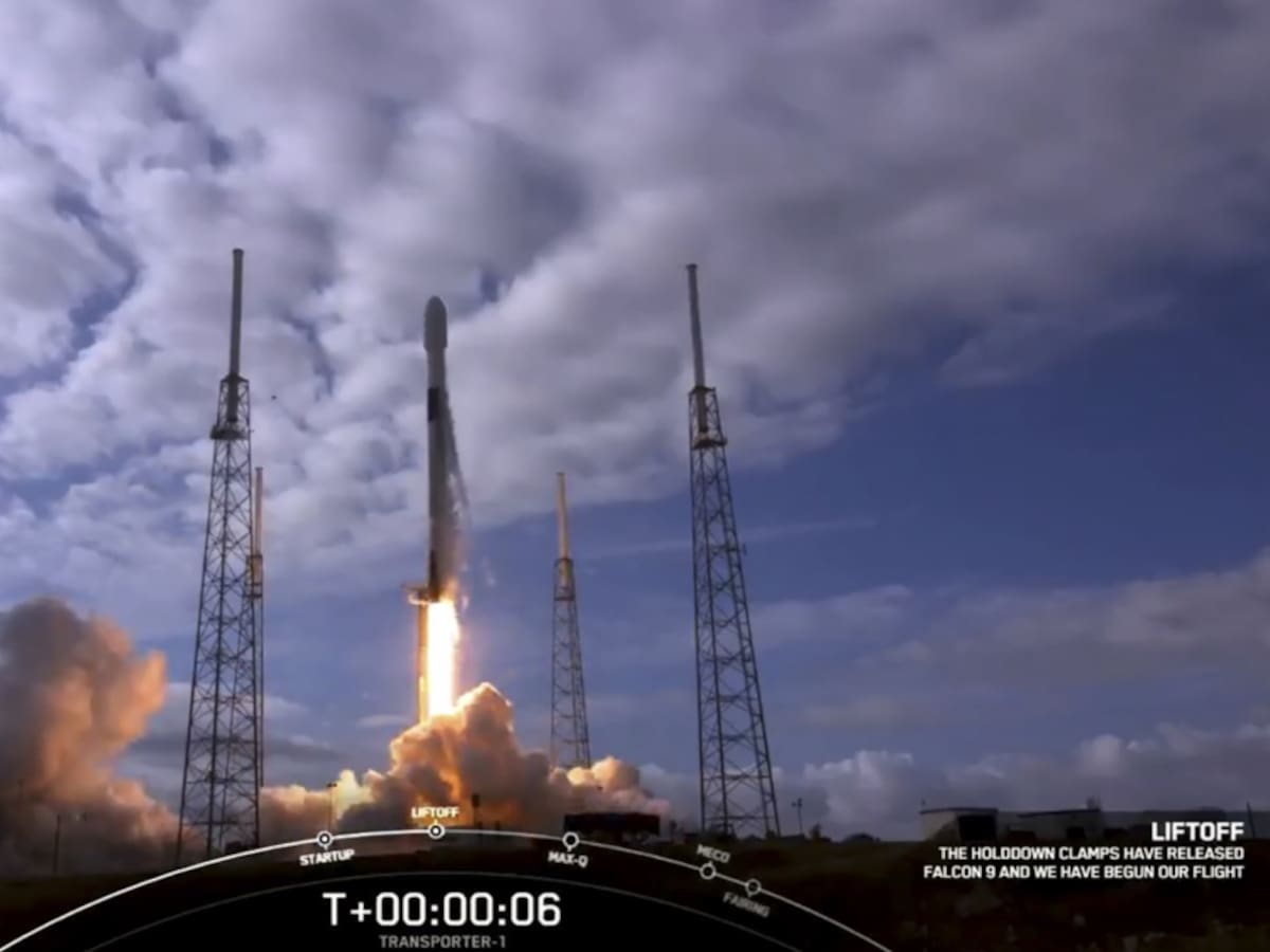 SpaceX lista para lanzar otros 60 satélites Starlink