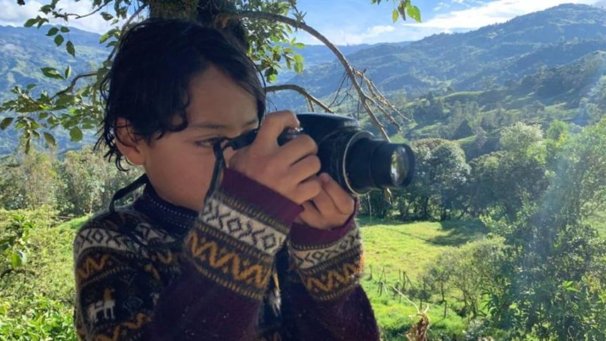 Increíble historia de Matías, el niño que ganó un premio de fotografía ambientalista