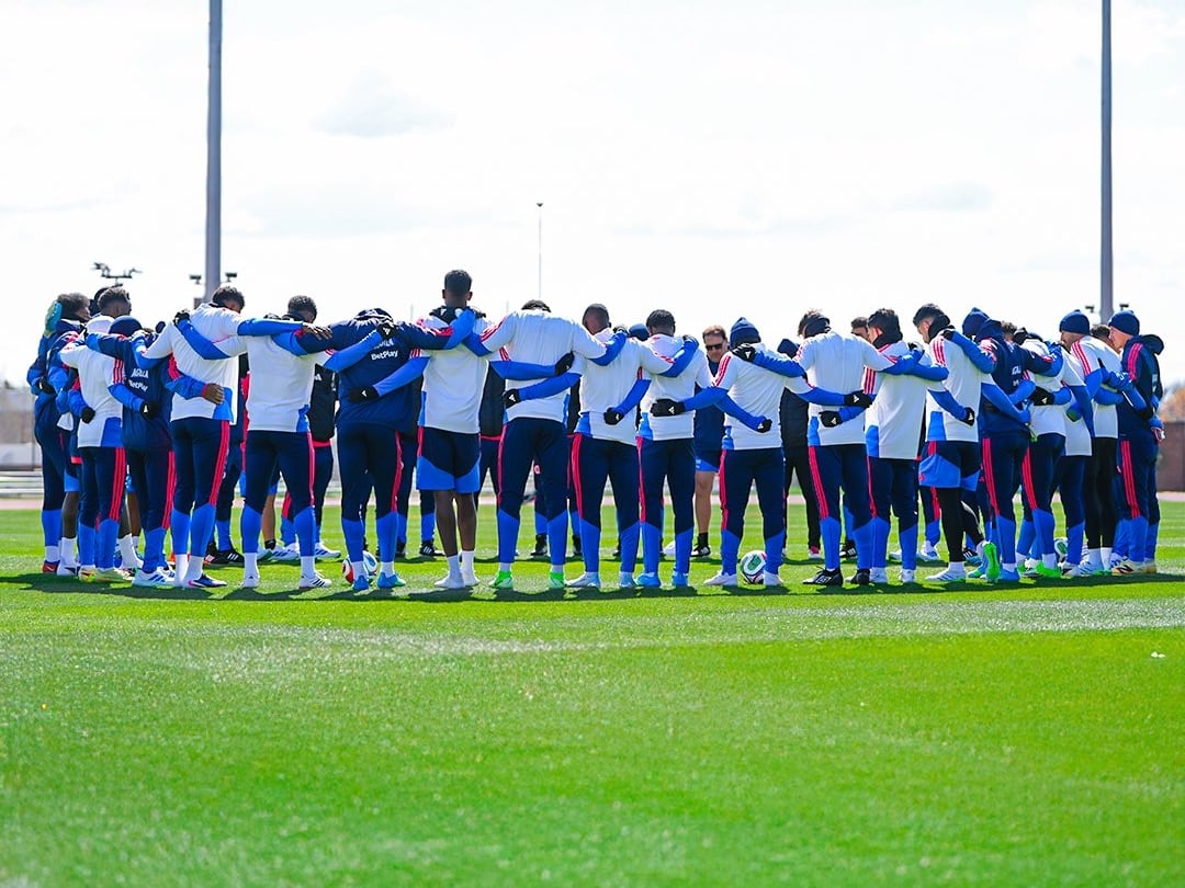 La Selección Colombia ultima detalles para su amistoso ante Francia / Twitter: @FCFSeleccionCol.