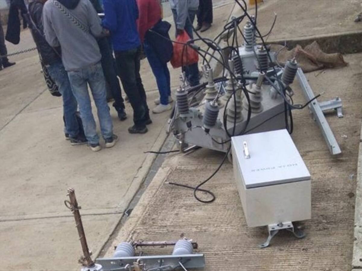 Denuncian vandalismo contra la infraestructura eléctrica en Jambaló, Cauca