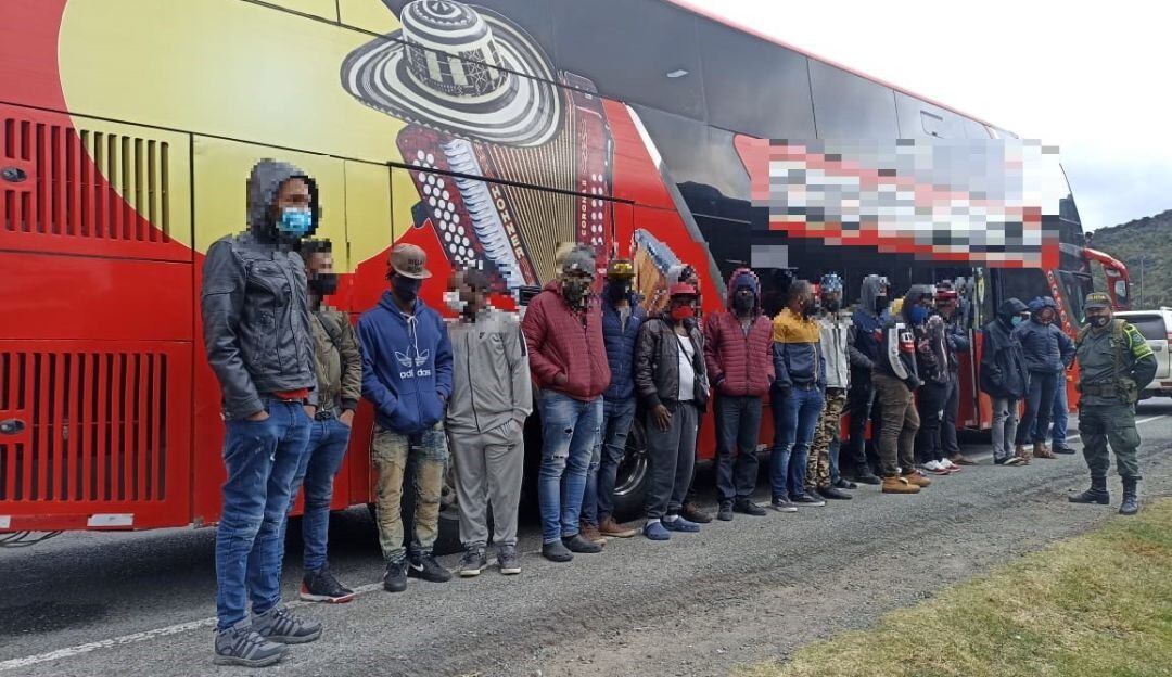 Capturados 338 ciudadanos haitianos, 11 uzbekos y 7 cubanos