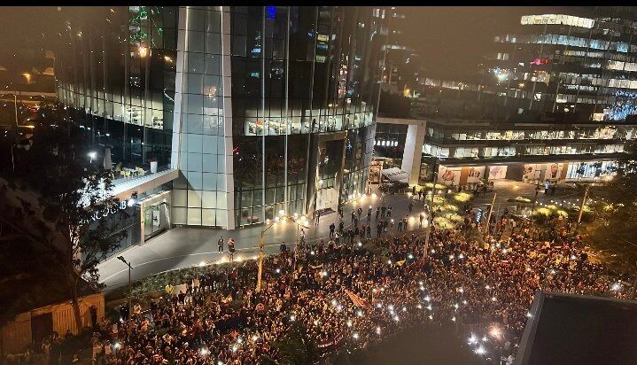 Banderazo venezolano en Perú