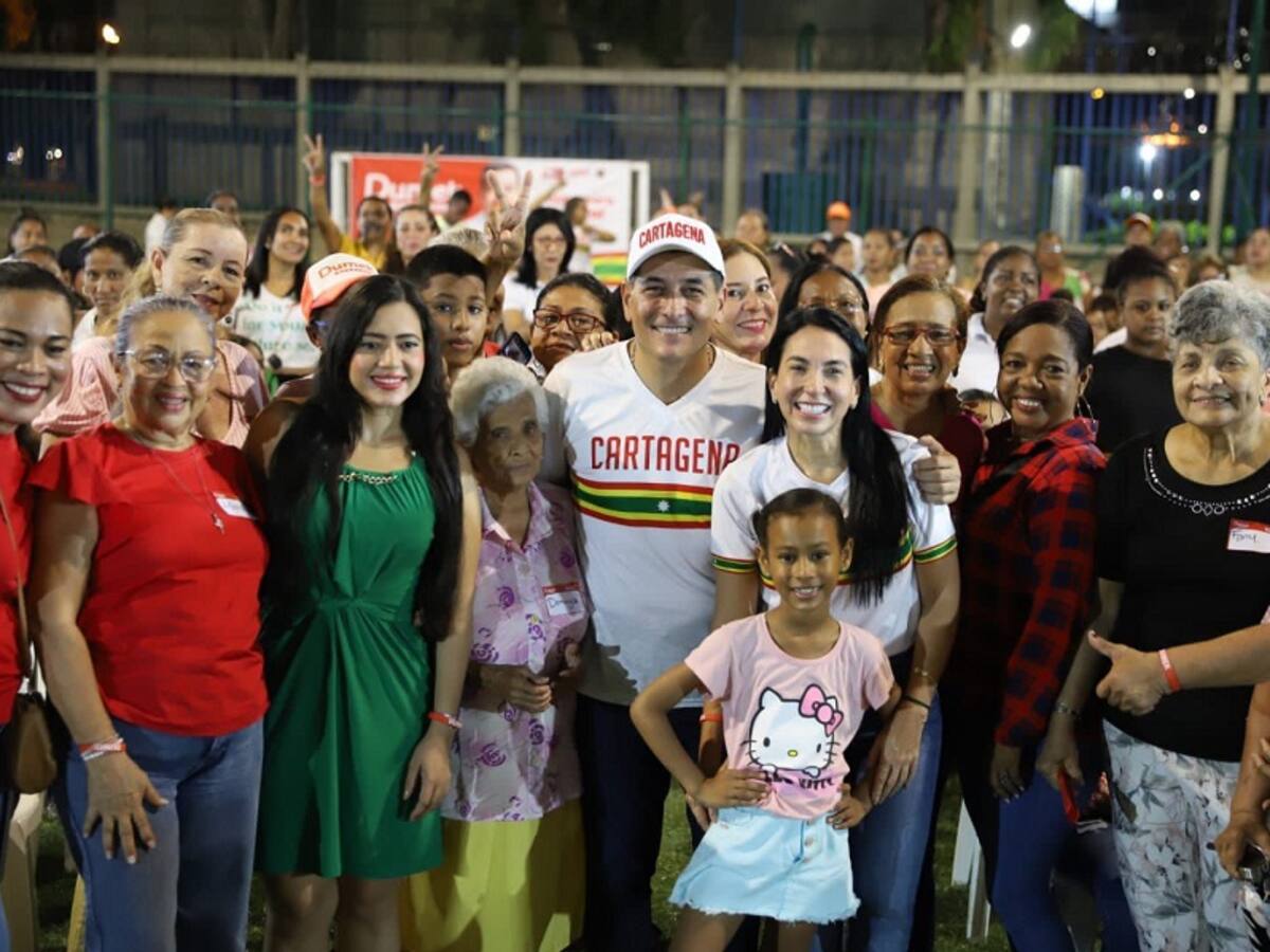 Mujeres de la localidad 3 de Cartagena ratificaron su apoyo a Dumek Turbay