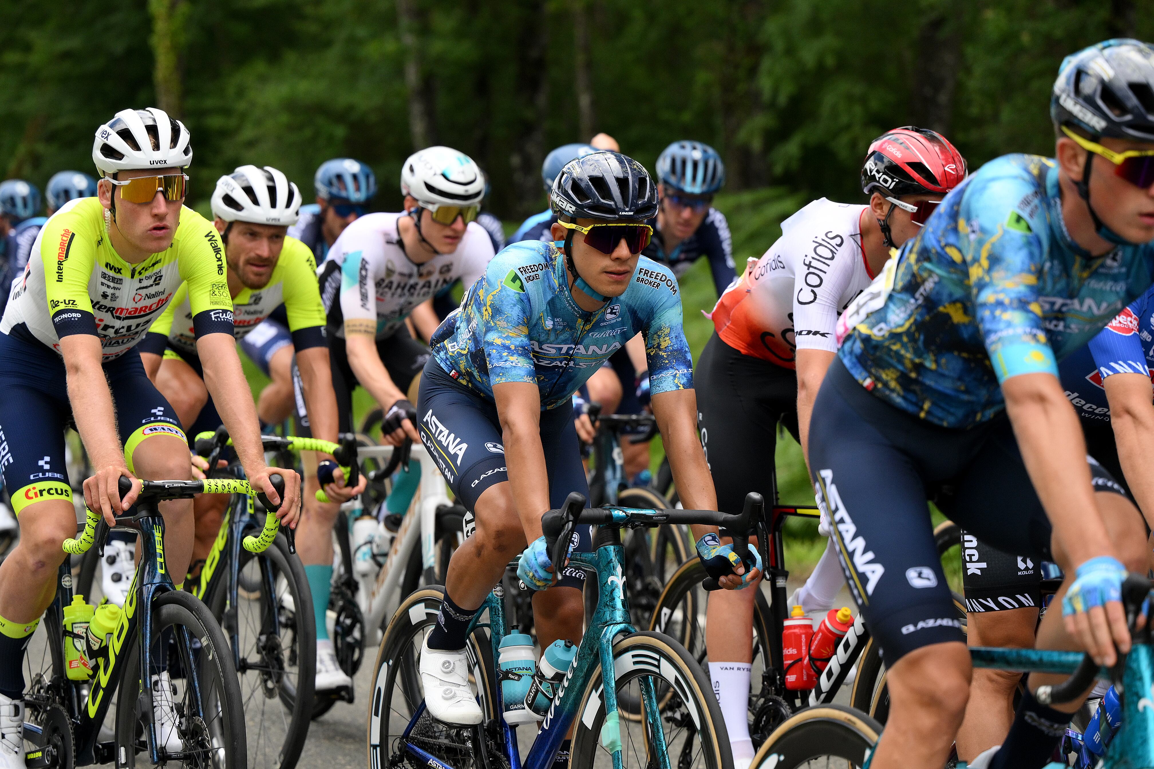 Harold Tejada de Colombia y de Astana Qazaqstan Team. (Photo by David Ramos/Getty Images)