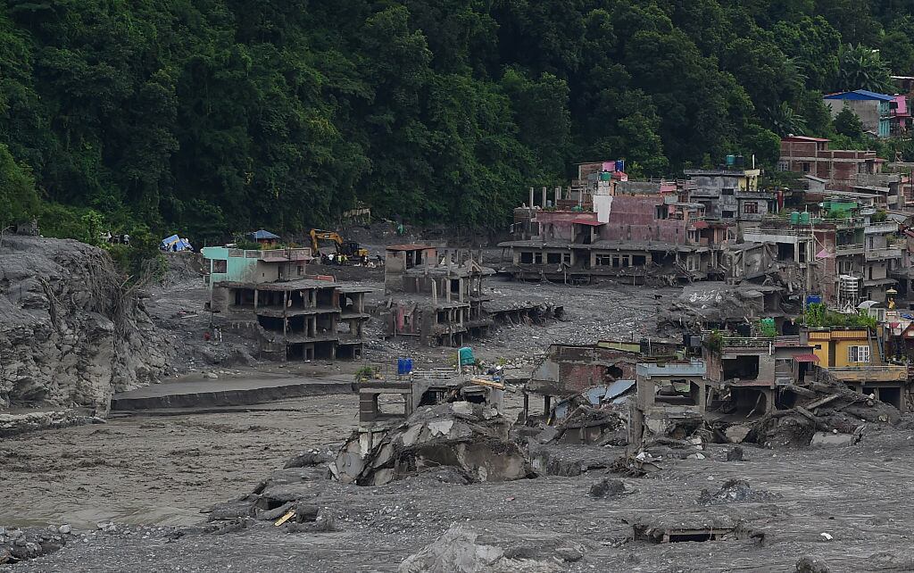 Nepal tras avalancha.  (Photo by Ritesh Shukla/Getty Images)