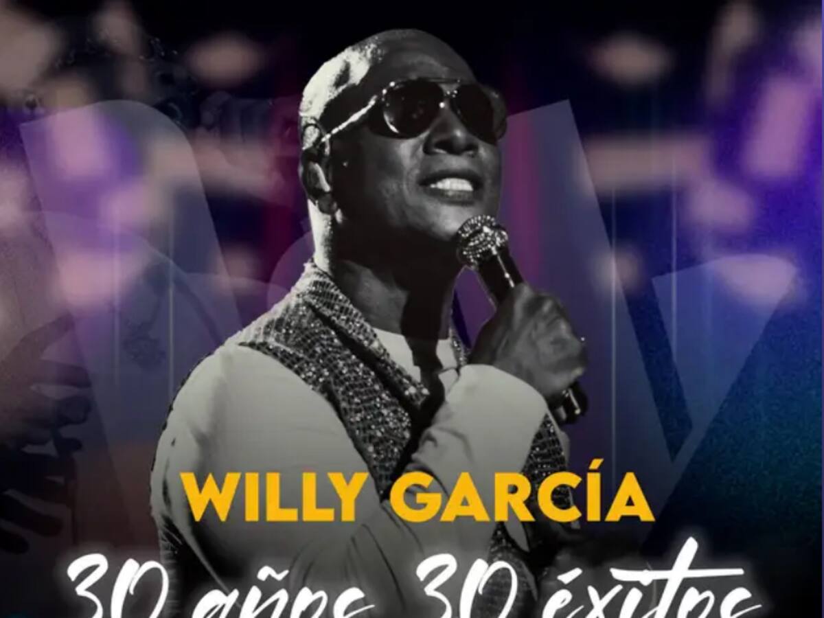 Willy Garcia Lanza “30 años y 30 éxitos” un recorrido por su historia musical