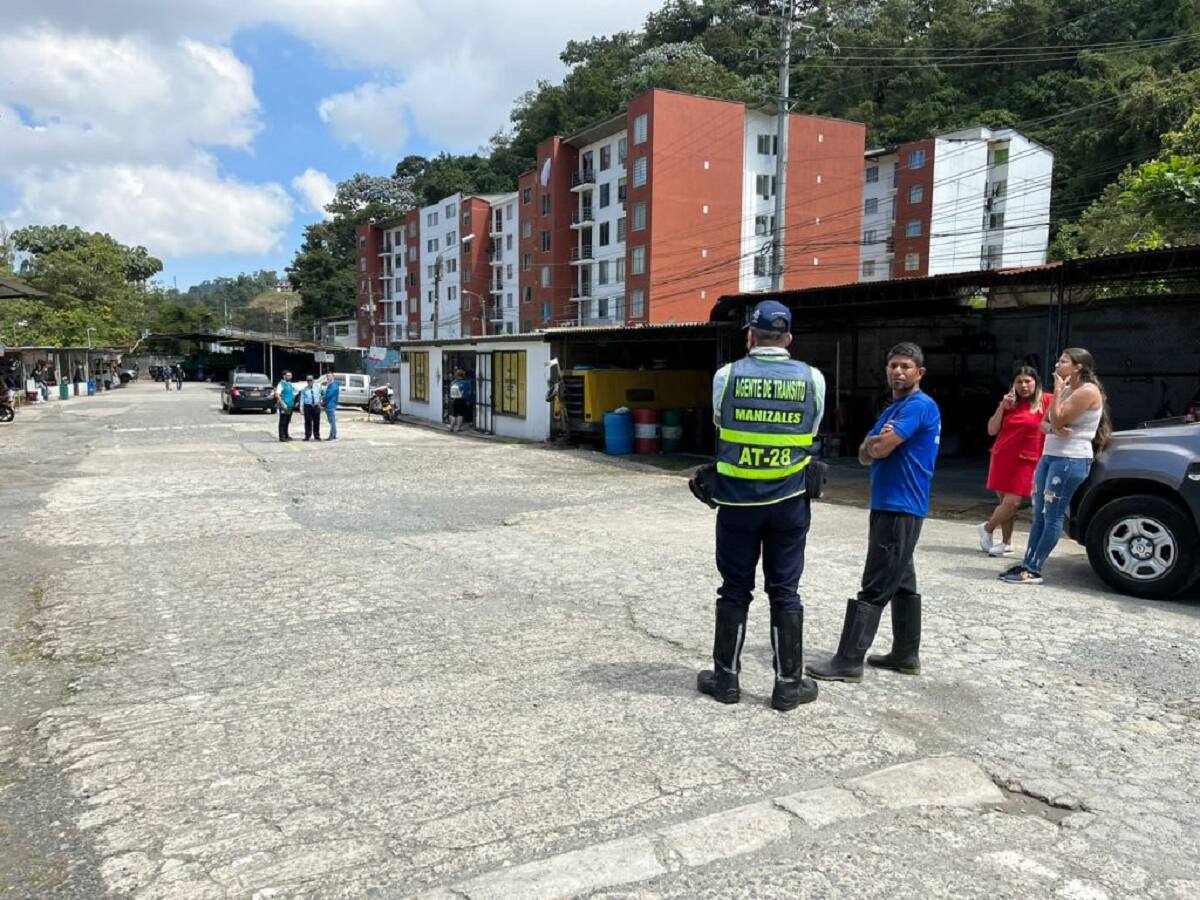Desalojan un predio del barrio Minitas de Manizales, por una orden judicial