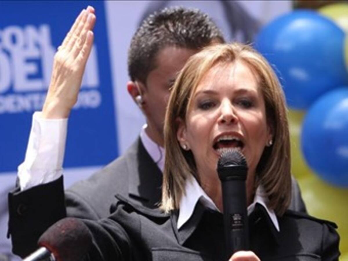 Noemí Sanín ofrece acabar con la guerrilla Farc